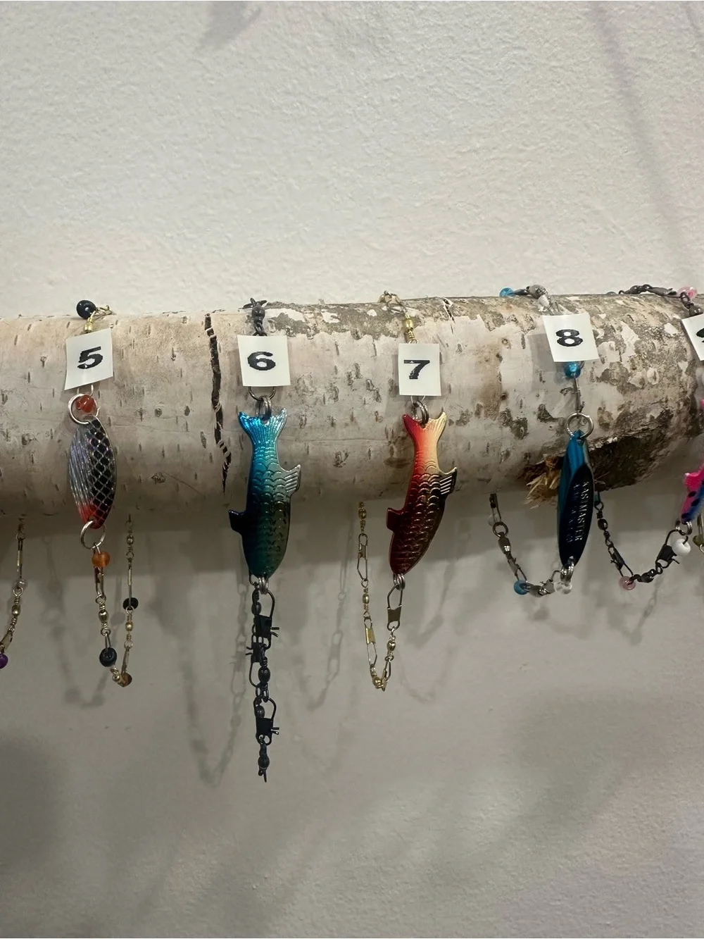 Custom Fishing Lure Bracelet, fits any wrist size. Send measurement